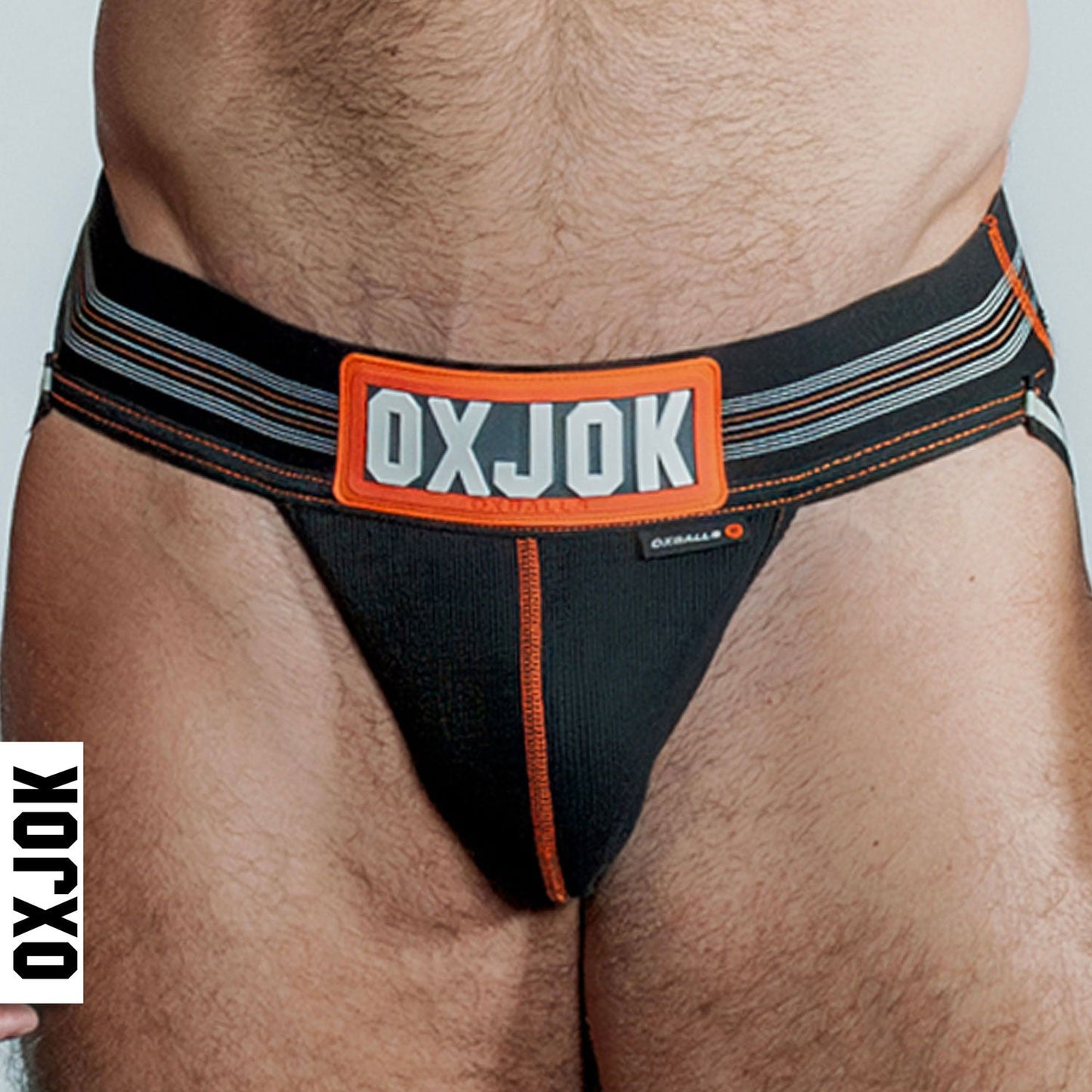 Oxballs Slingjock Upthrust Slider-Strap Jock (Black Iron) – Comfortable Men's Jockstrap
