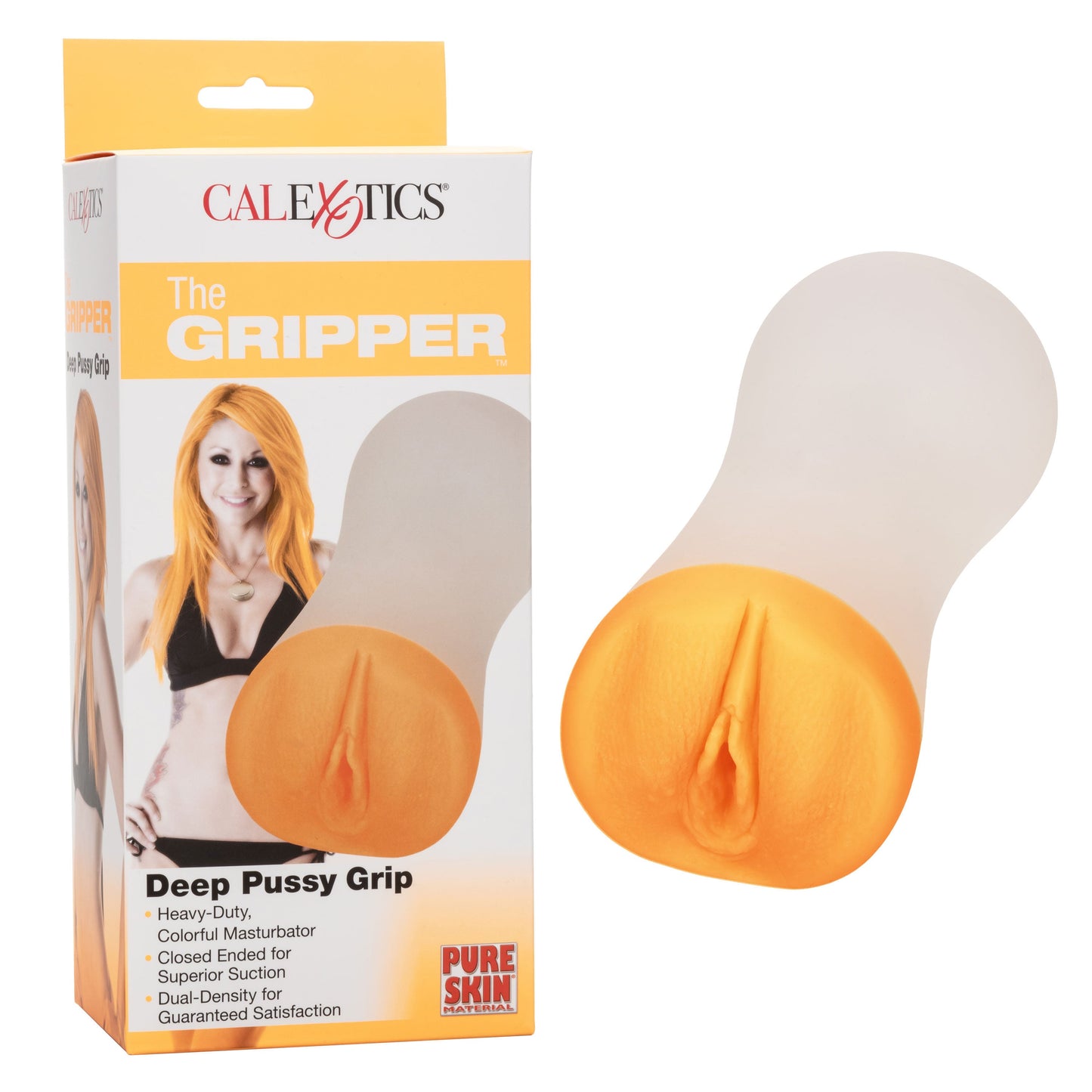 CalExotics The Gripper Deep Pussy Masturbator with Suction