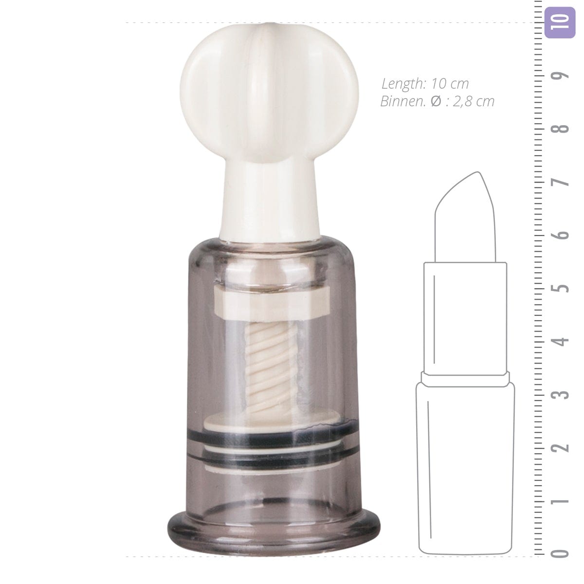 Nipple And Clit Suckers Medium 2 Piece Set