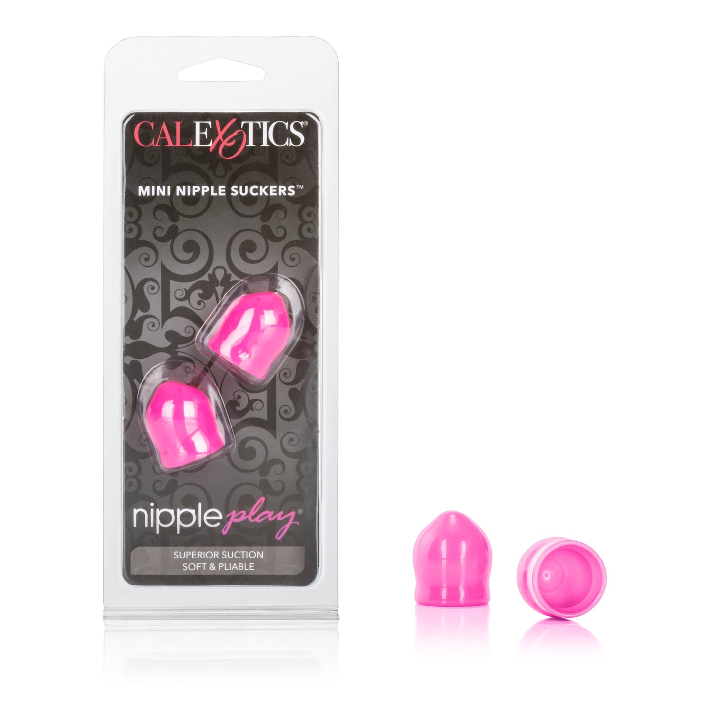 Nipple Play Mini Nipple Suckers Pink 1 Inch by 0.75 Inch Soft Pliable PVC