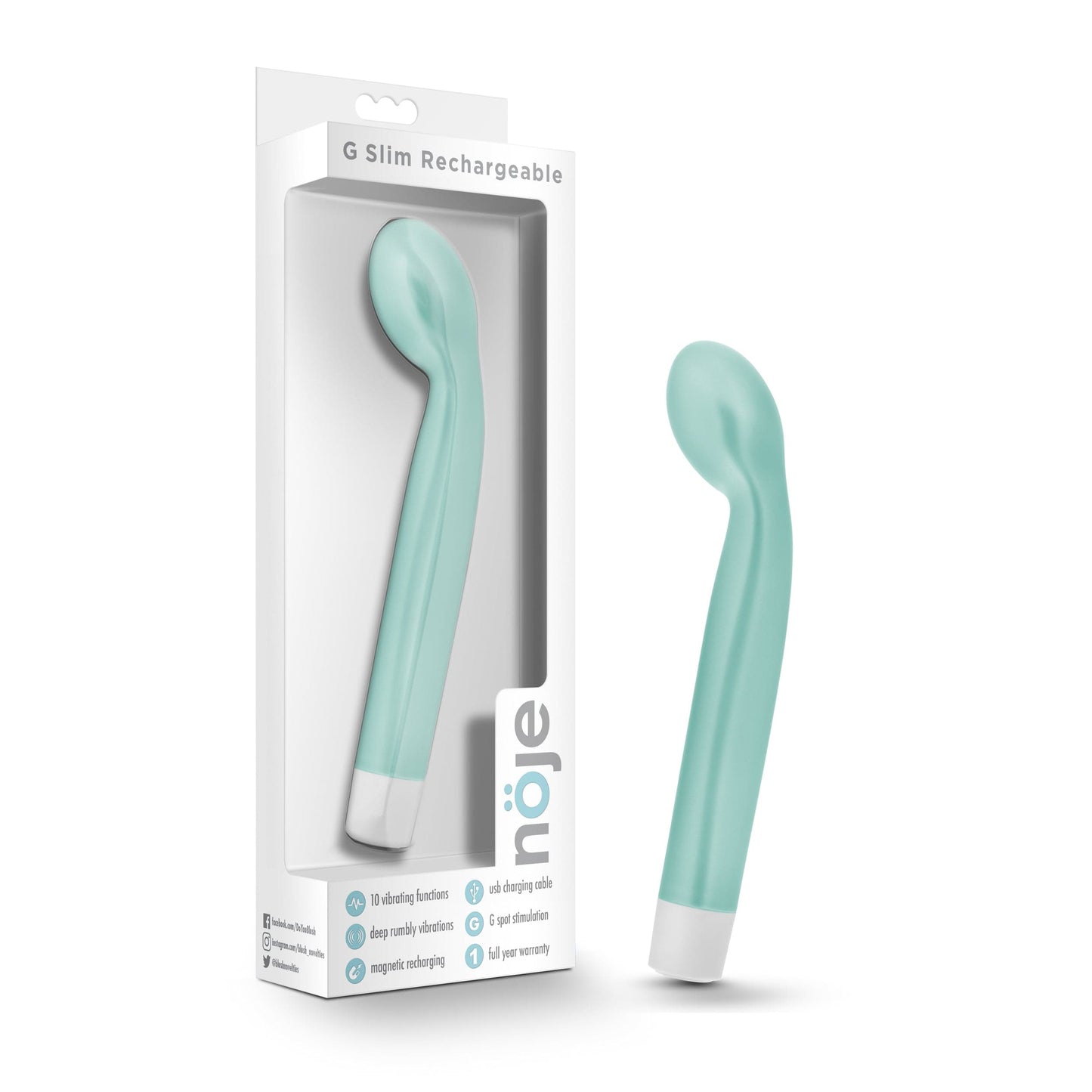 Noje G Slim Sage 8.25 Inch Vibrator