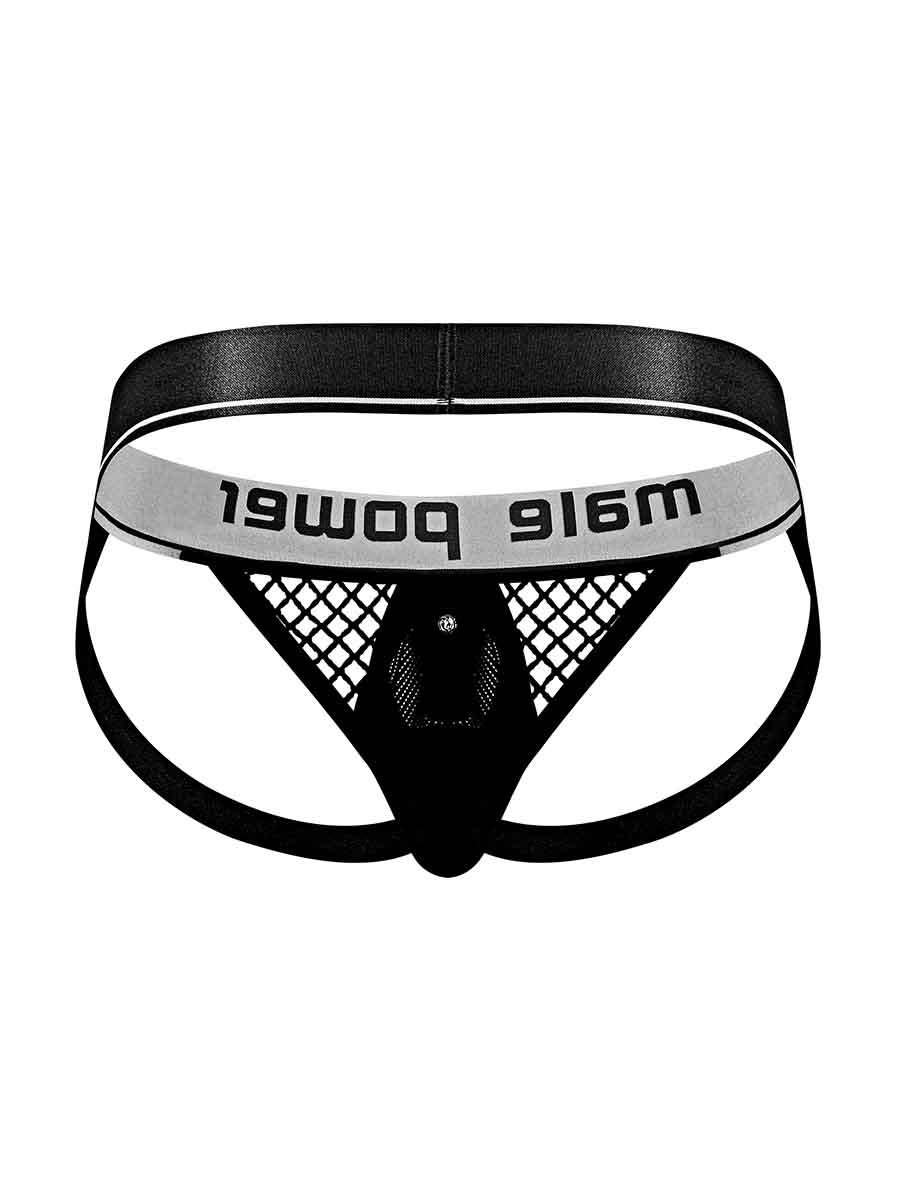 Cock Pit Net Cock Ring Jock (Black) – Breathable Ring Jock