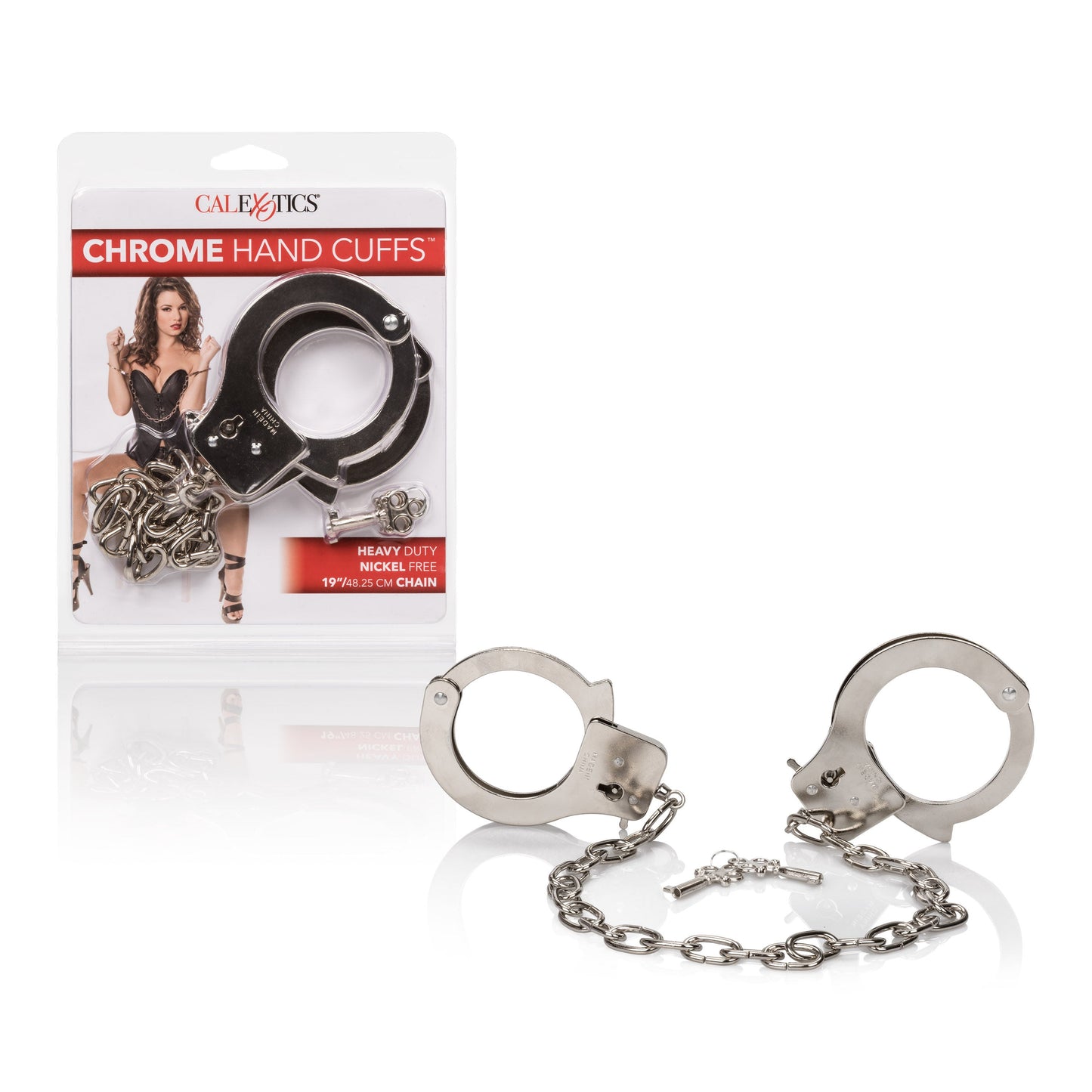 Heavy Duty Nickel-Free Handcuffs With Safety Release And Keys – Restraint Accessory