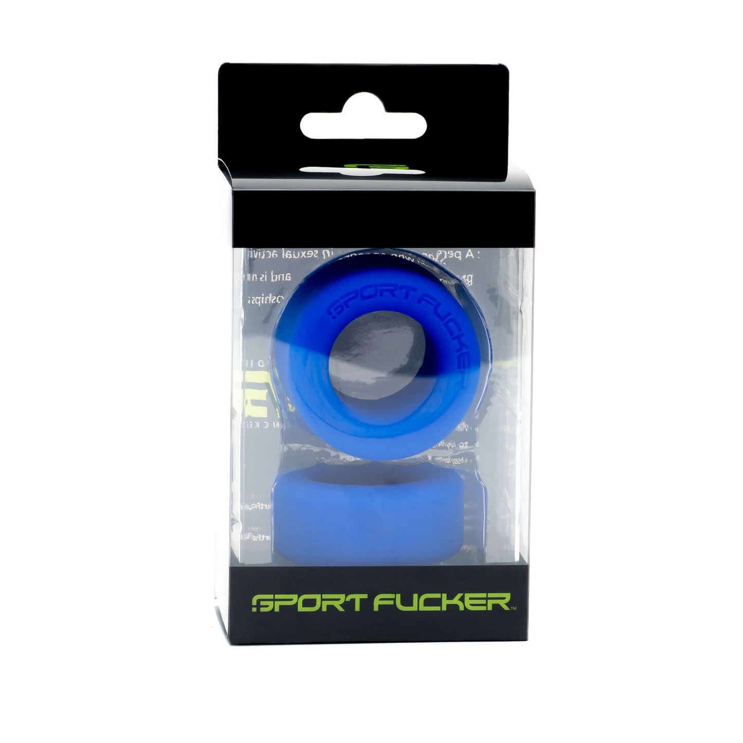 Nutt Job Set by Sport Fucker Blue Comfortable Cock and Ball Ring Set
