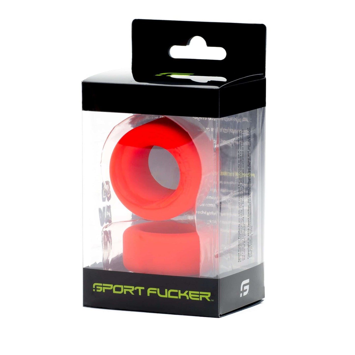Nutt Job Set by Sport Fucker Red Comfortable Rings - Cock and Ball Set