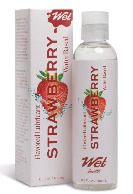 Wet Sultry Strawberry (3.1 oz) – Flavored Lubricant