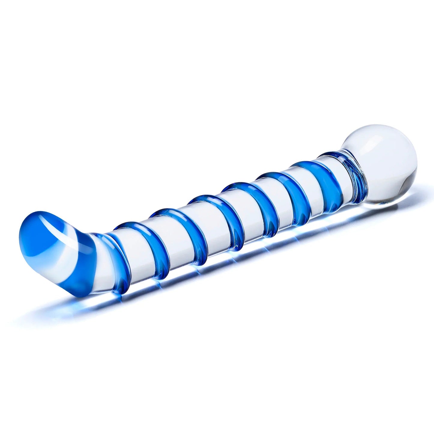 Mr Swirly 6.5 Inch Glass G-Spot Dildo for Intimate Pleasure