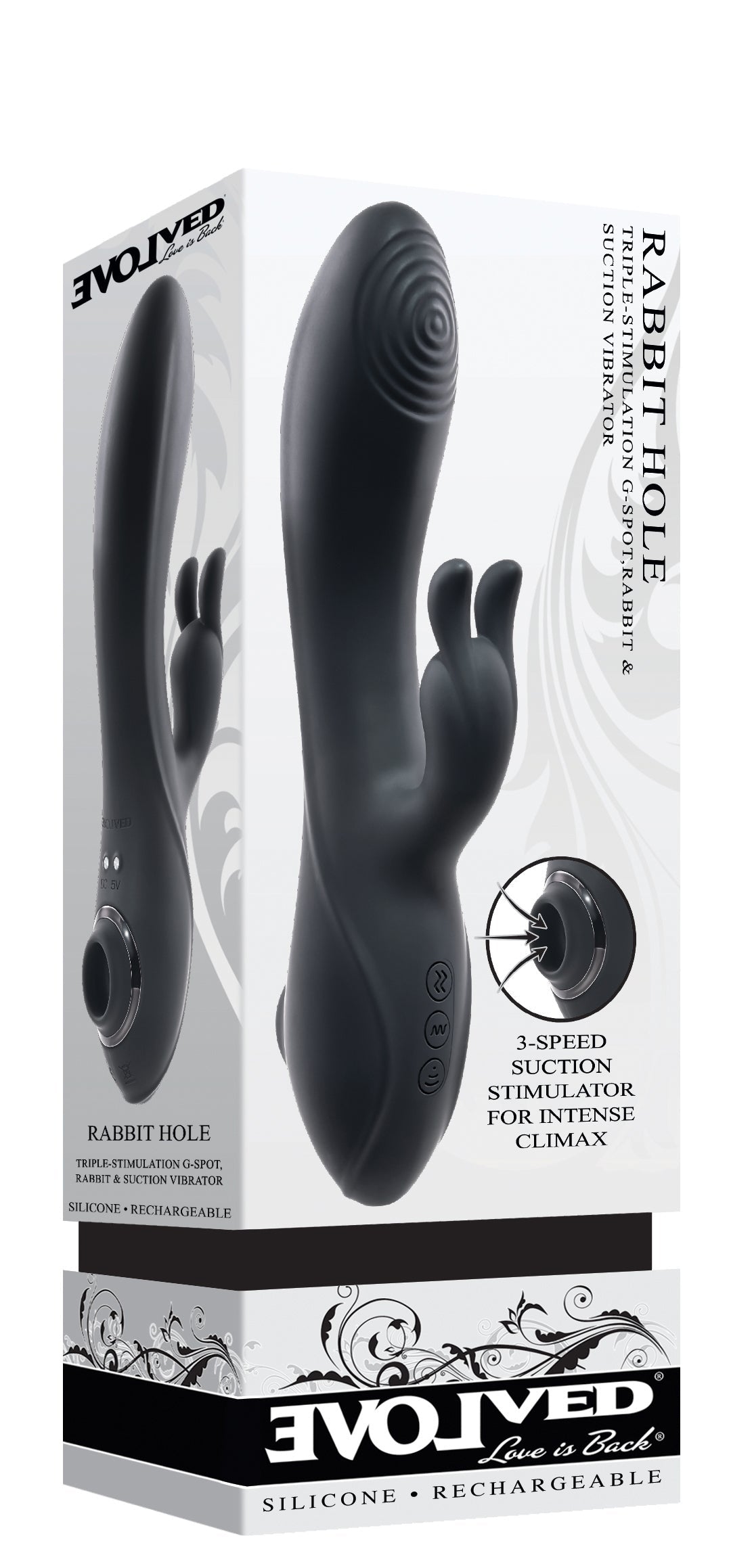 Evolved Rabbit Hole 21.2 Centimeter Rabbit Vibrator