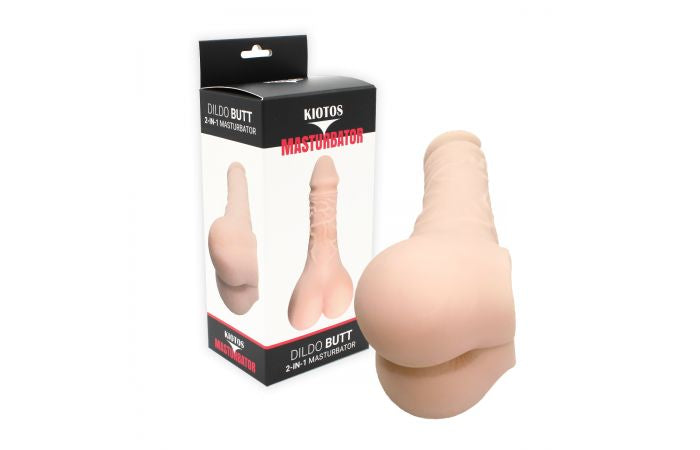 Kiotos Dildo Butt Masturbator – 2-in-1 Slim Male Masturbator