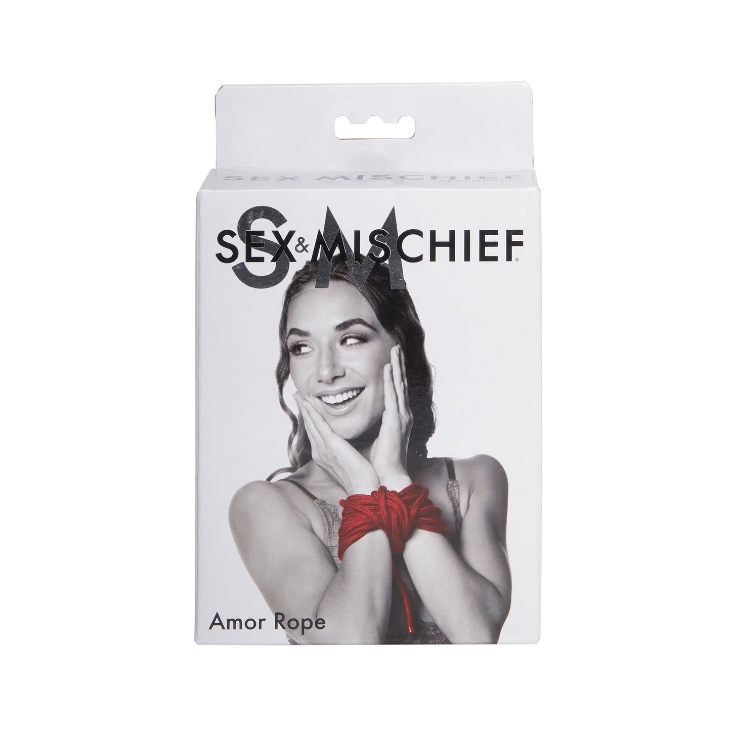 Sex & Mischief Amor Rope 9 Metres Red Cotton Restraint