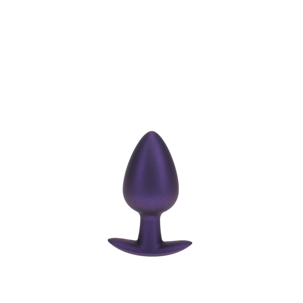 OUCH! Anal Plug - Large 8.9 cm Metallic Purple Butt Plug