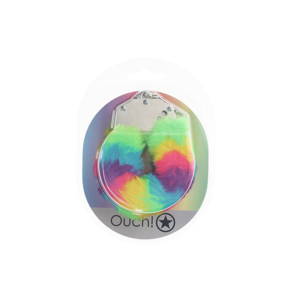 OUCH Heavy-Duty Fluffy Cuffs Multicolour 1