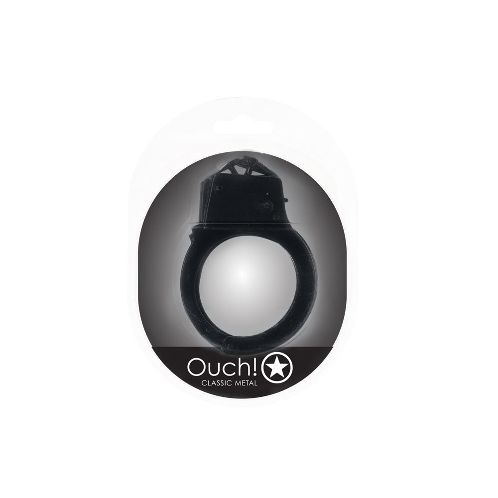 Ouch Classic Metal Cuffs – Metal Handcuff Restraints