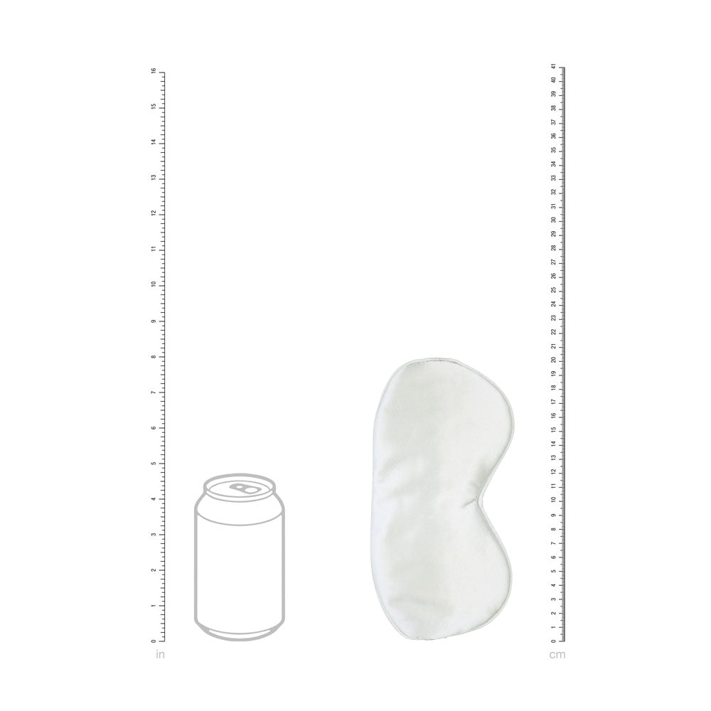 Ouch! Satin Mask (Silver) – Luxury Eye Mask