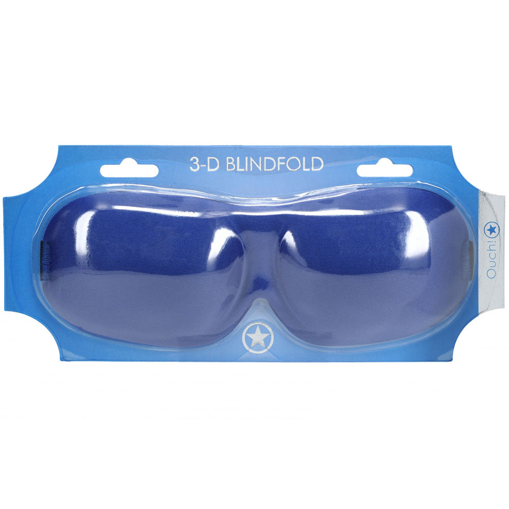 Ouch 3D Mask (Royal) – Luxury Contoured Eye Mask