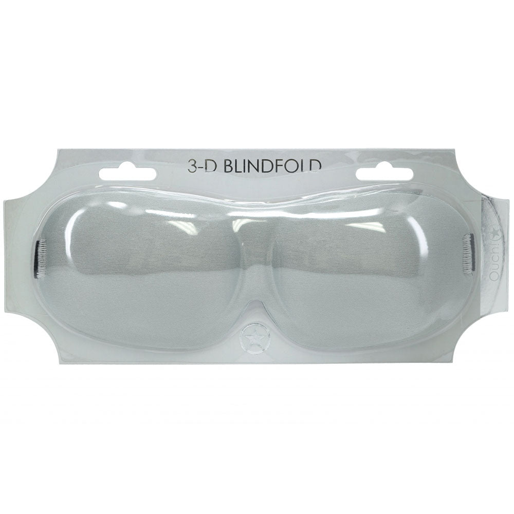 Ouch 3D Mask (Silver) – Luxury Silver Eye Mask