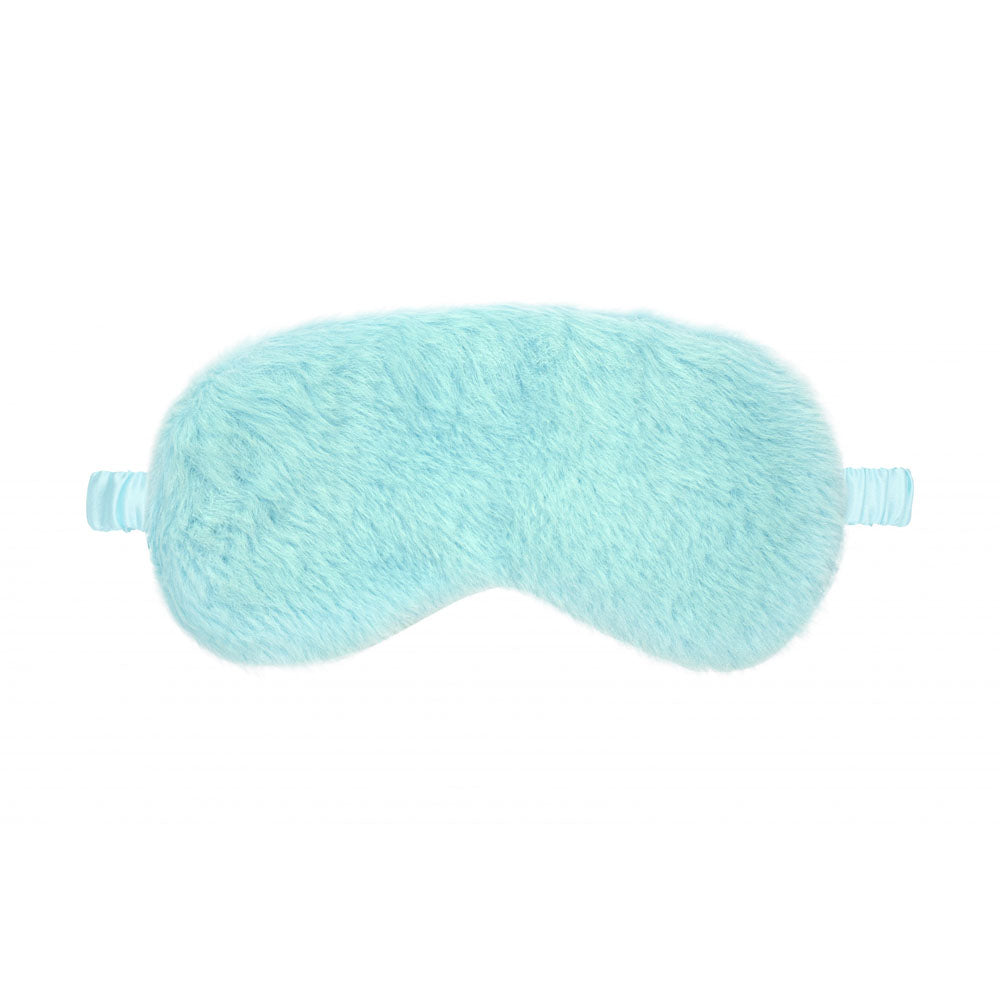 Ouch! Fluffy Mask (Powder Blue) – Soft Eye Mask