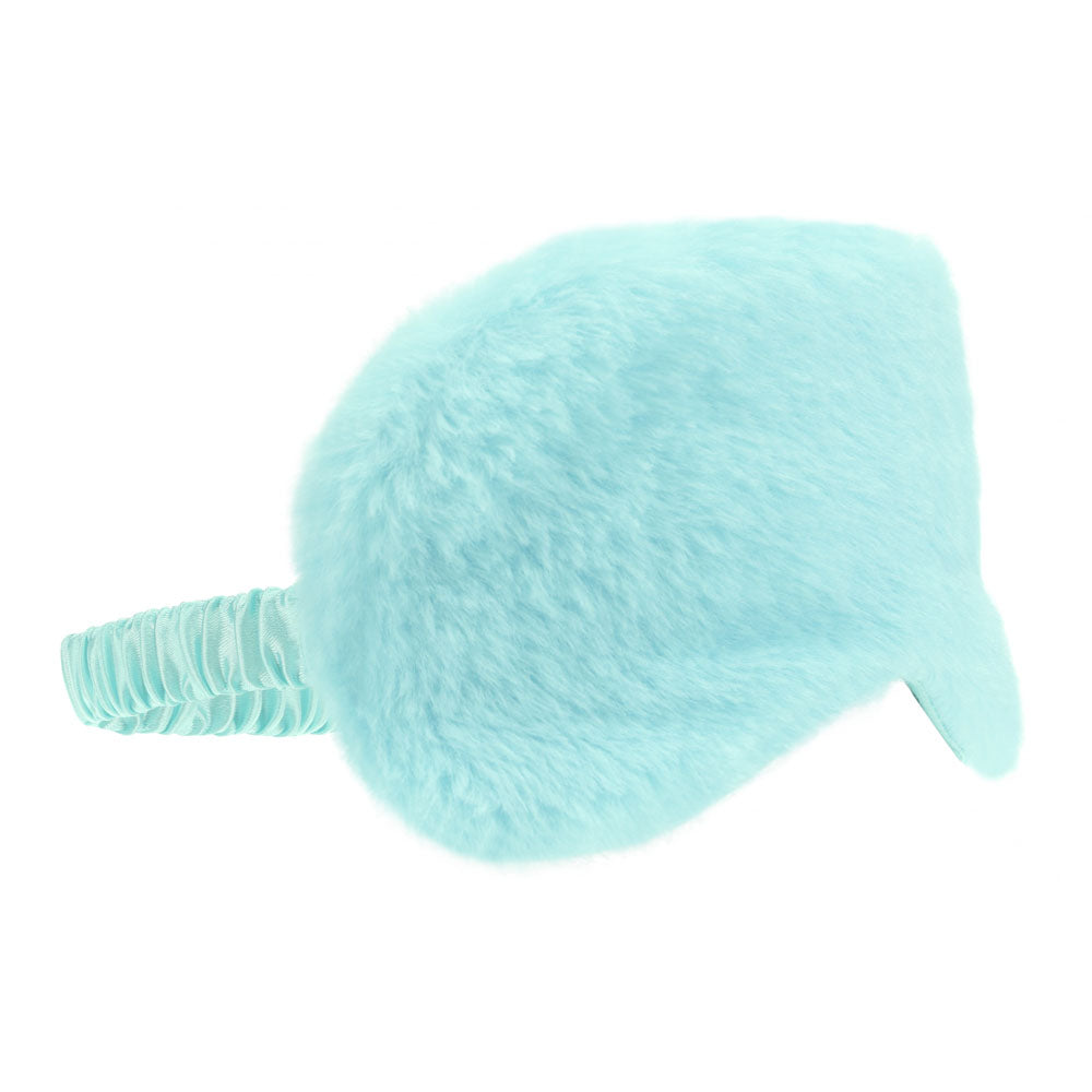 Ouch! Fluffy Mask (Powder Blue) – Soft Eye Mask