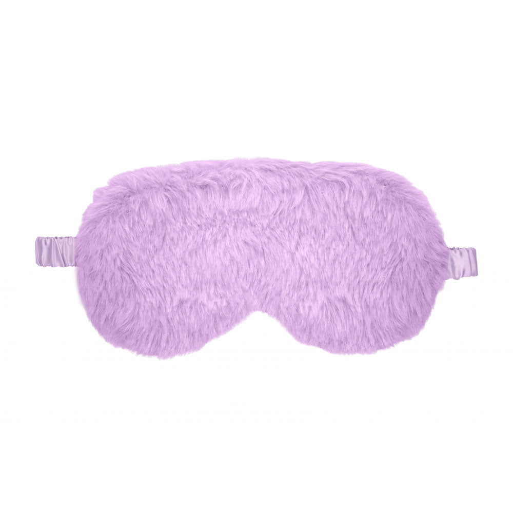 Ouch! Fluffy Mask – Soft Comfortable Fluffy Eye Mask - Purple