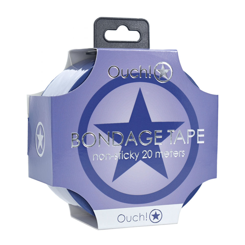 Ouch! Navy Blue PVC Non-Stick Bondage Tape – 20 Meter Length Tape