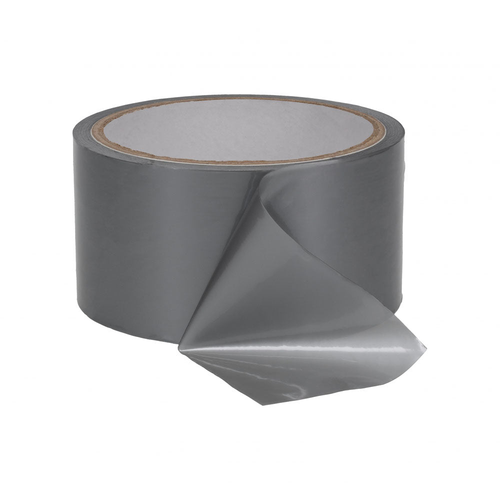 Ouch! Silver PVC Non-Stick Bondage Tape – 20 Metres Restraint Tape
