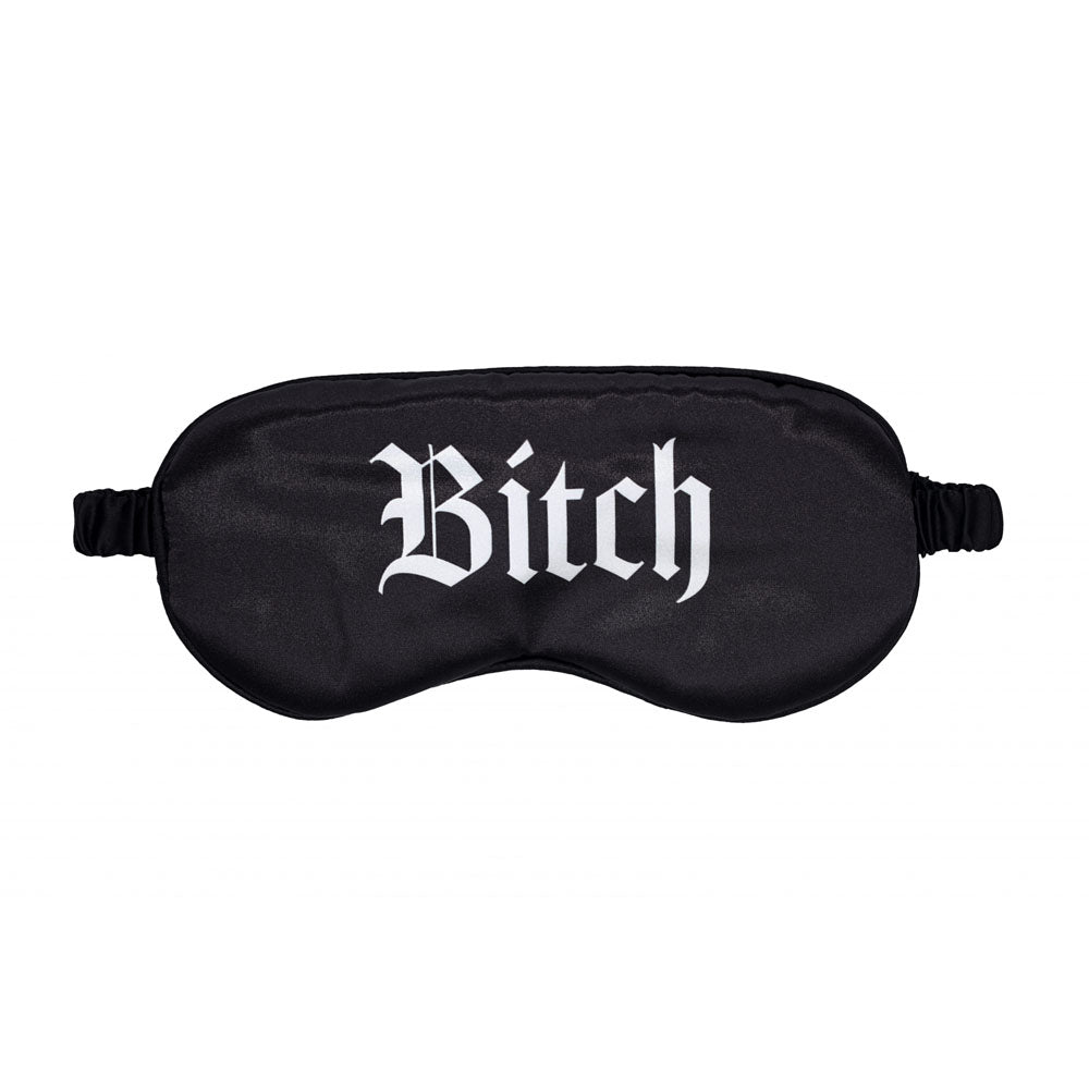 Ouch Satin Mask (Bitch) – Printed Eye Mask