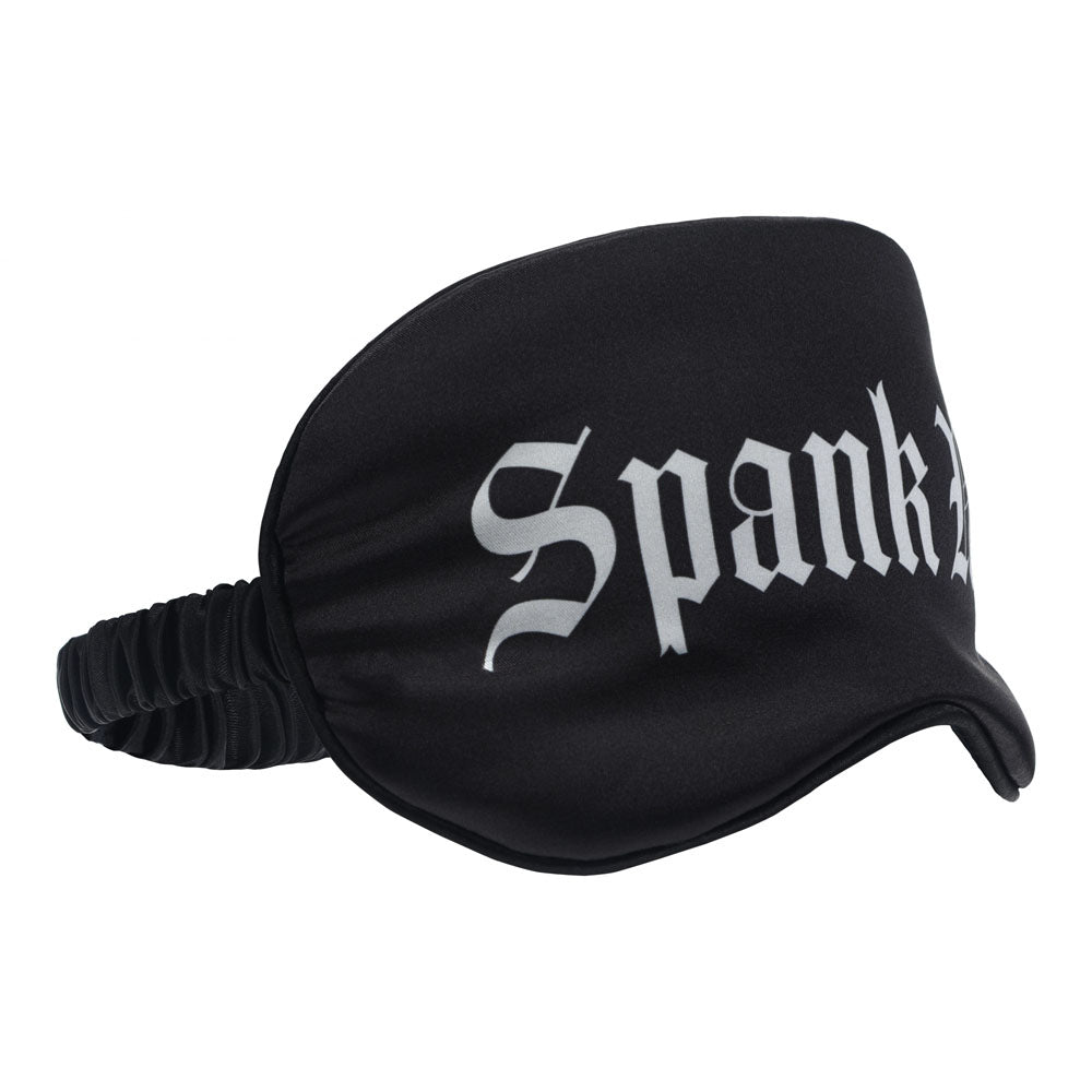 Ouch! Satin Mask – "Spank Me" Printed Eye Mask