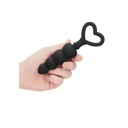 Ouch Silicone Anal Love Beads – Soft 6 Inch Anal Beads > Anal Range > Anal Beads