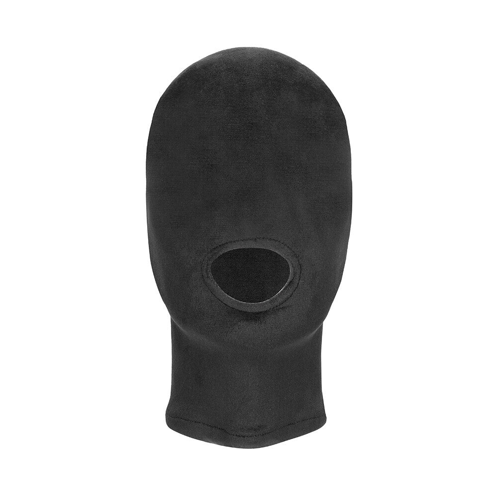 Ouch Velvet Mask With Mouth Opening – Stretchy Fetish Hood Mask