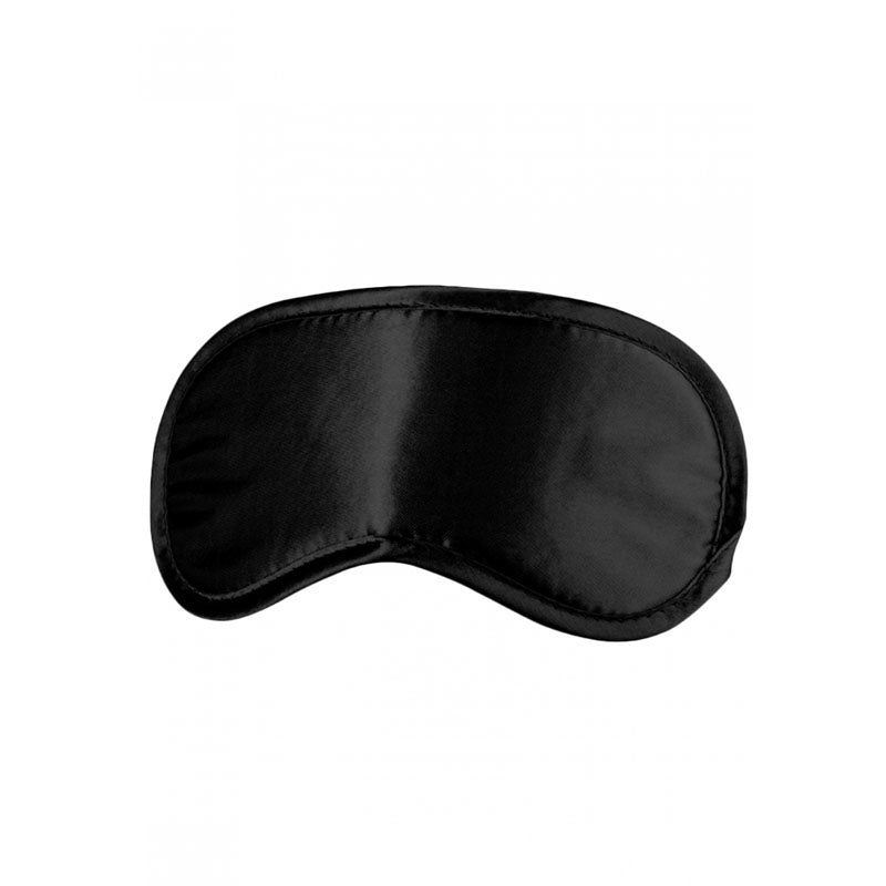 White Satin Eye Mask Blindfold for Relaxation and Intimate Moments