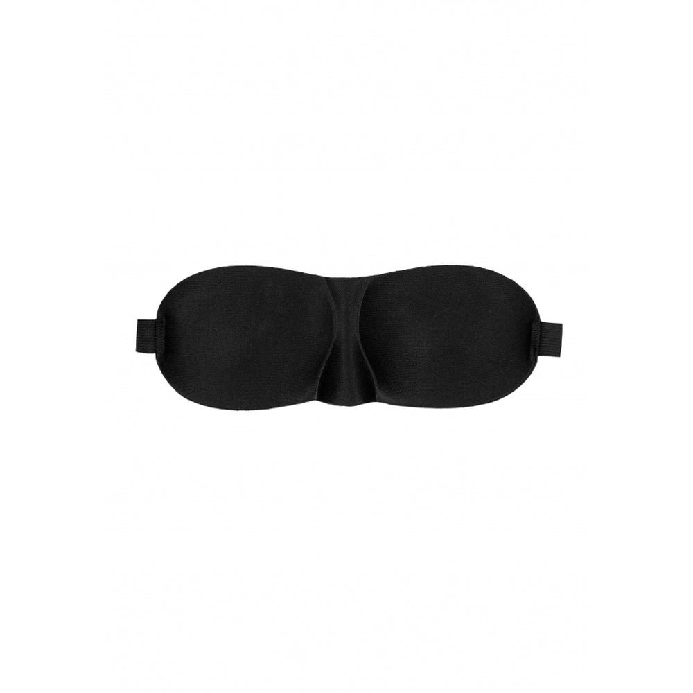 Ouch Satin Curvy Eye Mask – Soft Adjustable Blindfold