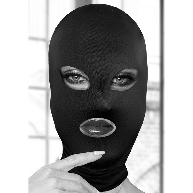 Ouch Subversion Mask with Open Mouth – Comfortable Hood