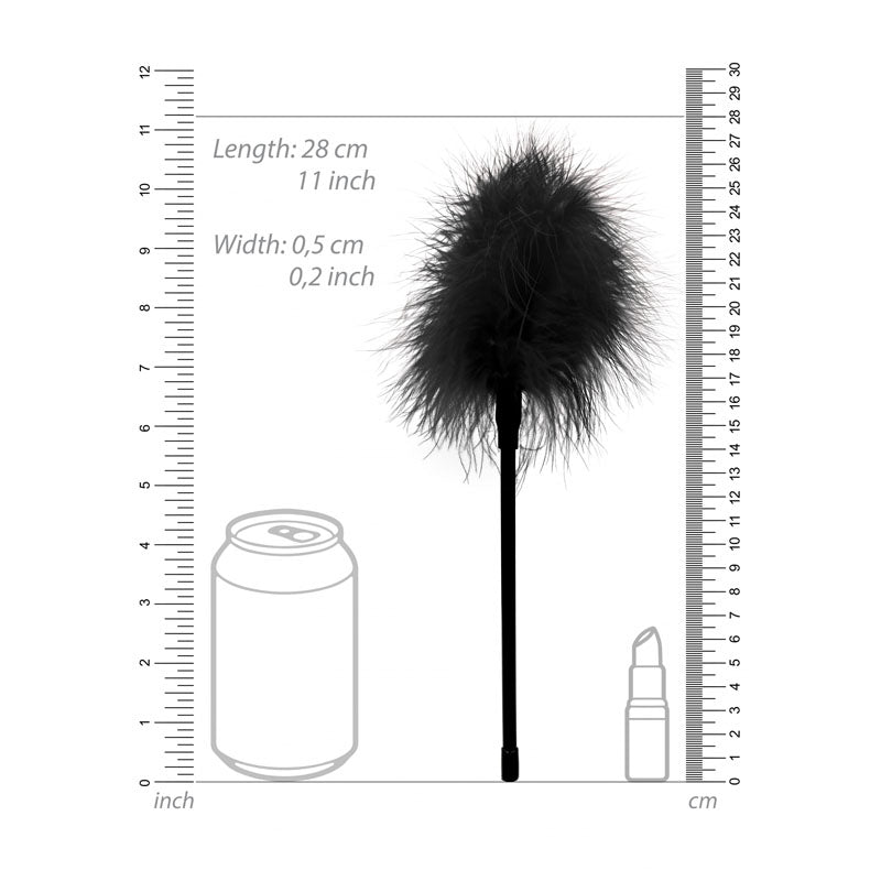 Ouch! White Feather Tickler – Feather Crop