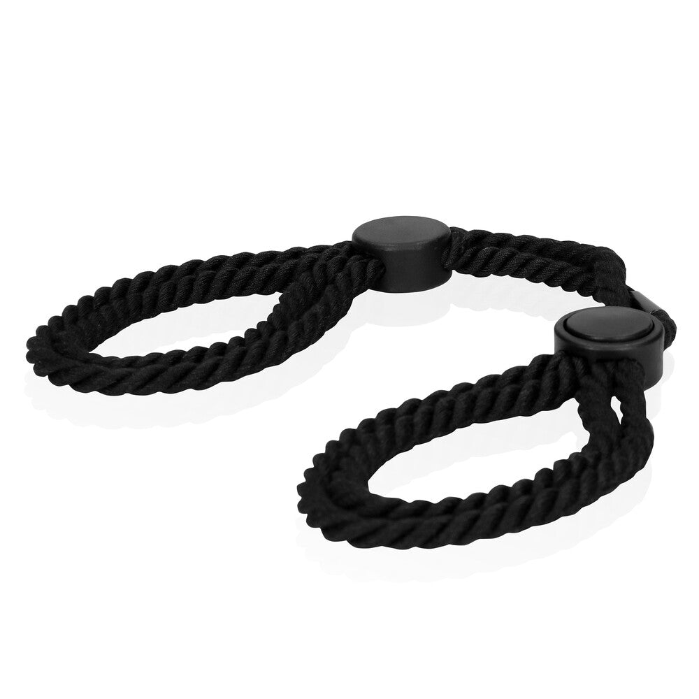 Ouch Adjustable Rope Hand Cuffs – Comfortable BDSM Restraint Accessory