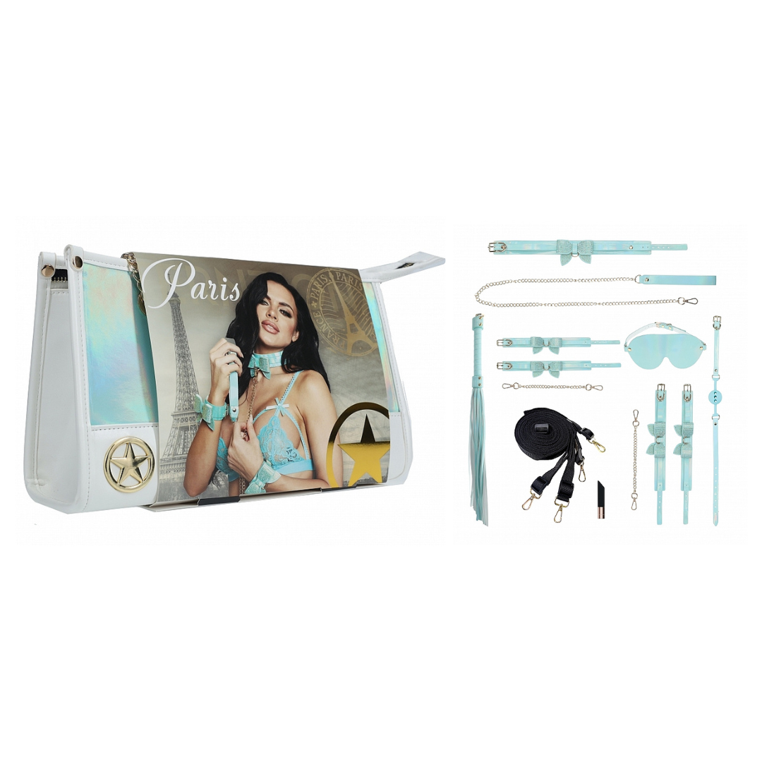 OUCH! Paris Collection 8 Piece Baby Bondage Set with Bag