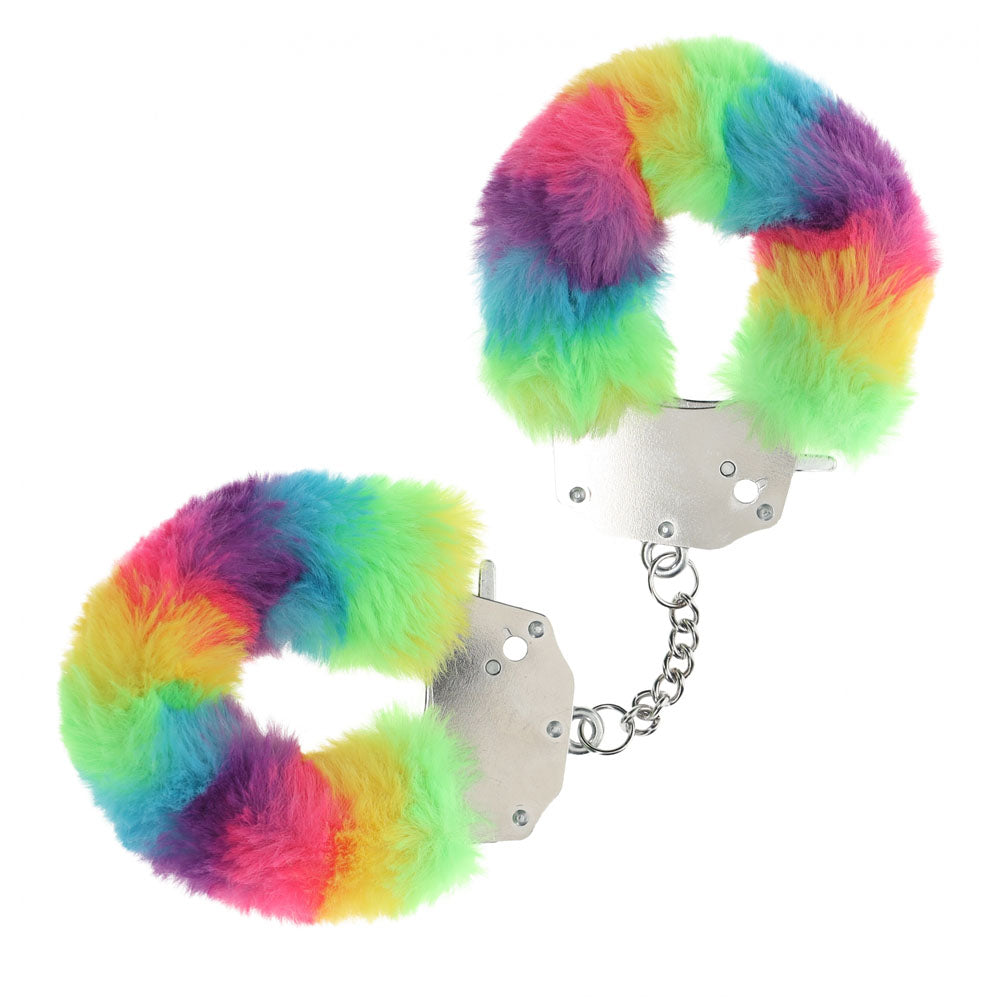 OUCH Heavy-Duty Fluffy Cuffs Multicolour 1
