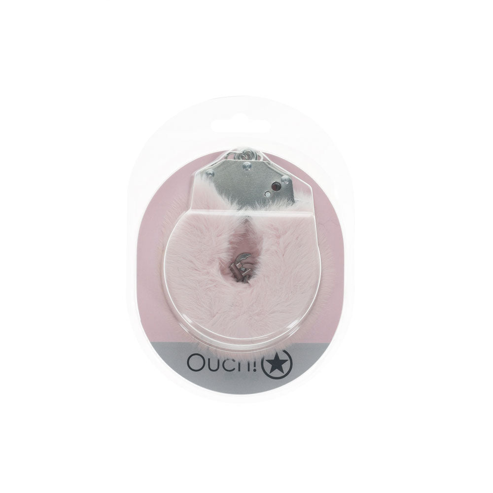 Ouch! Heavy-Duty Fluffy Cuffs (Powder) – Fluffy Restraints