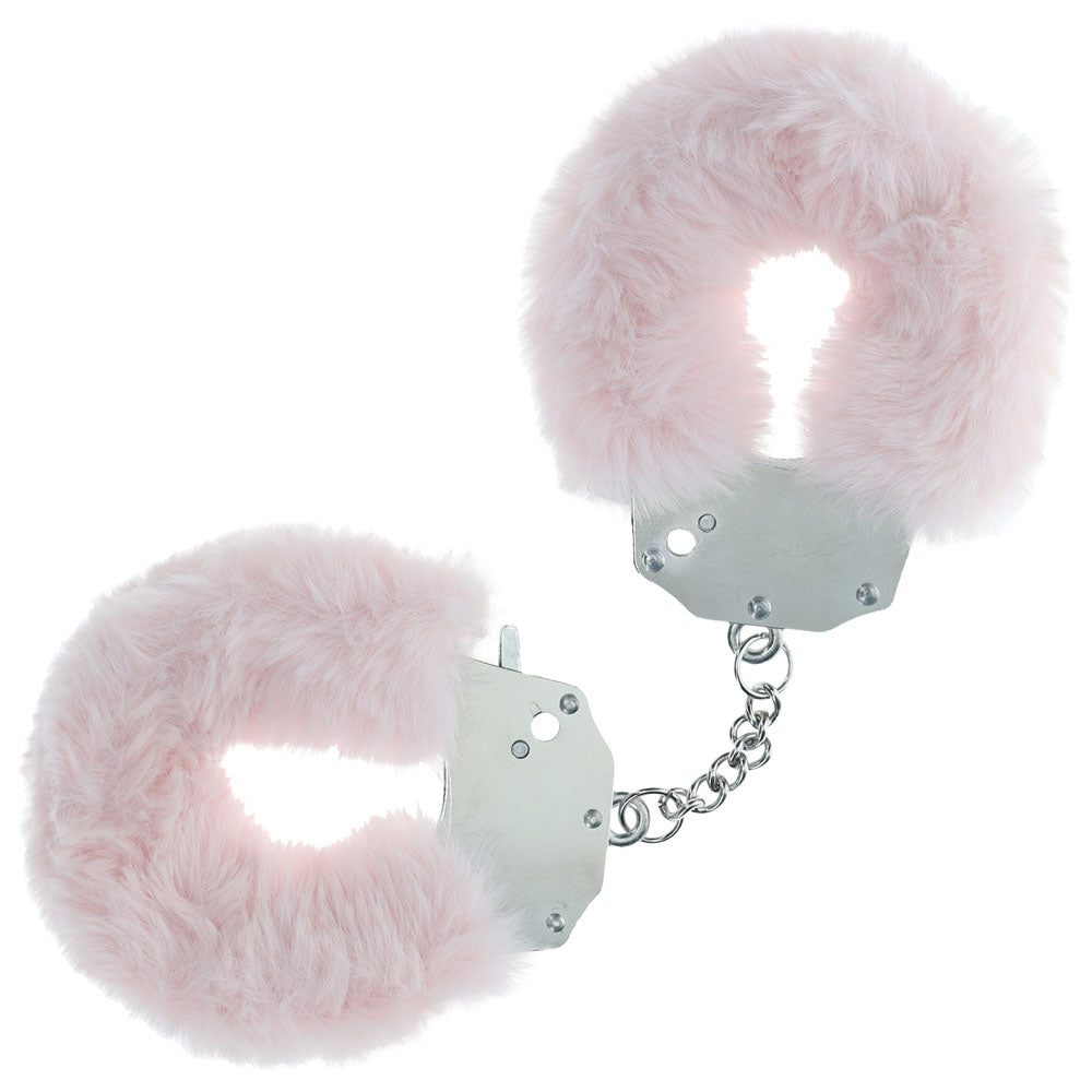 Ouch! Heavy-Duty Fluffy Cuffs (Powder) – Fluffy Restraints