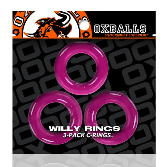 Oxballs Willy Rings 3-Pack – Stretchy Cockrings Set
