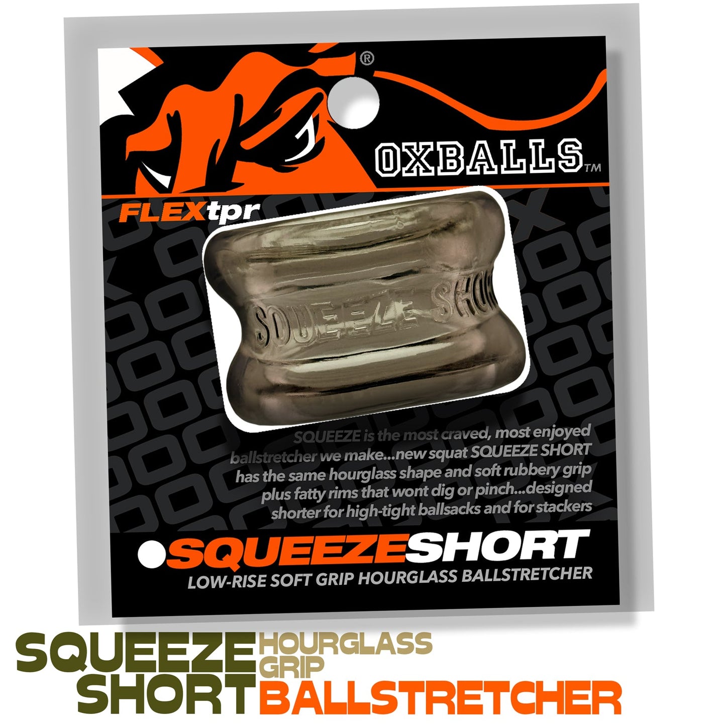 Oxballs Squeeze Short Storm – Rubber Ball Stretcher