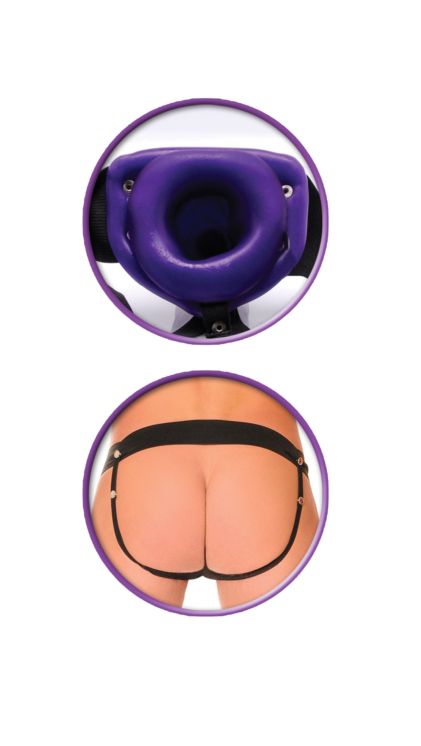 Fetish Fantasy Series Hollow Strap-On (Flesh) – Strap-On