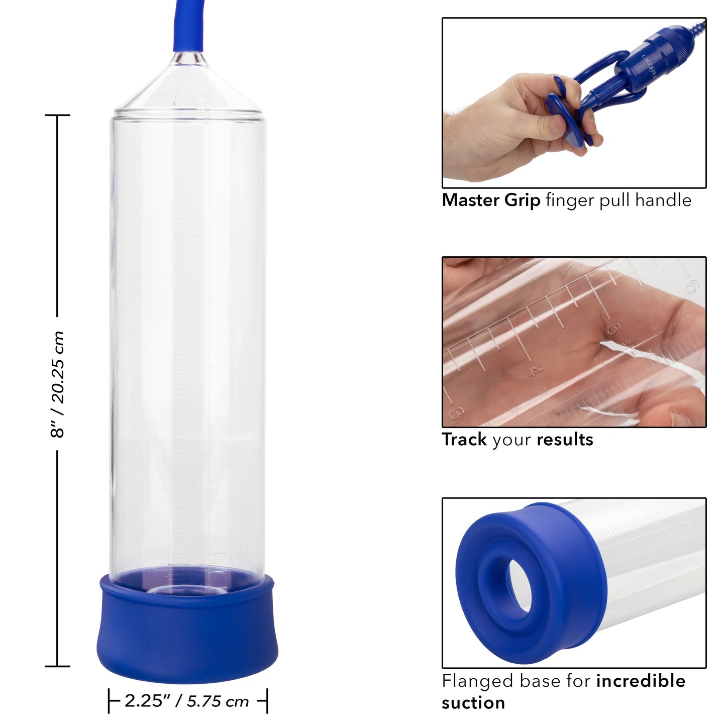 Admiral StaHard – Male Enhancement Pump with Silicone Base and Master-Grip Handle