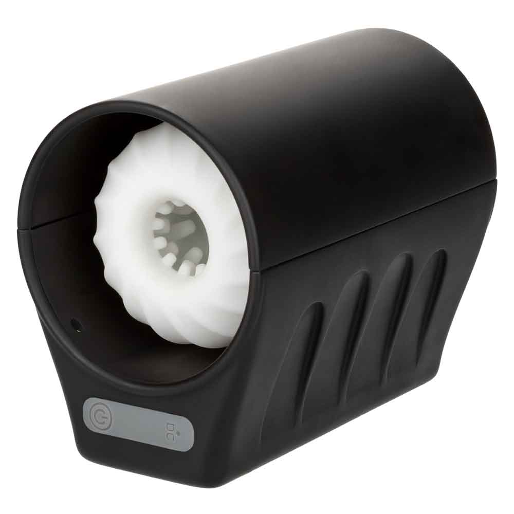 Optimum Power Power Thruster Textured Stroker Sleeve with 5 Thrusting Functions