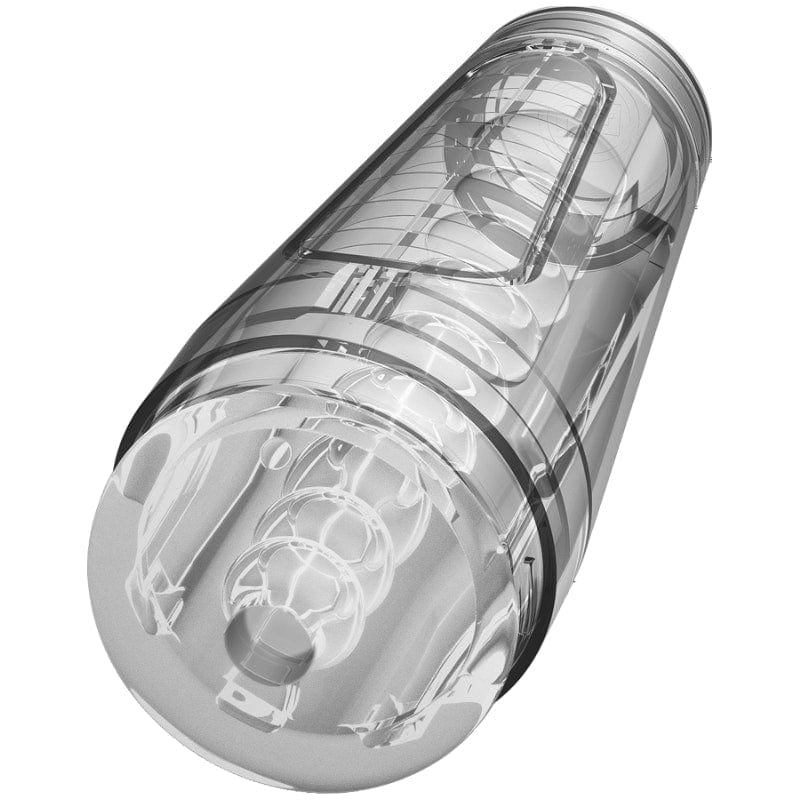 Doc Johnson Optix Crystal Masturbator (Clear) – Transparent Masturbator