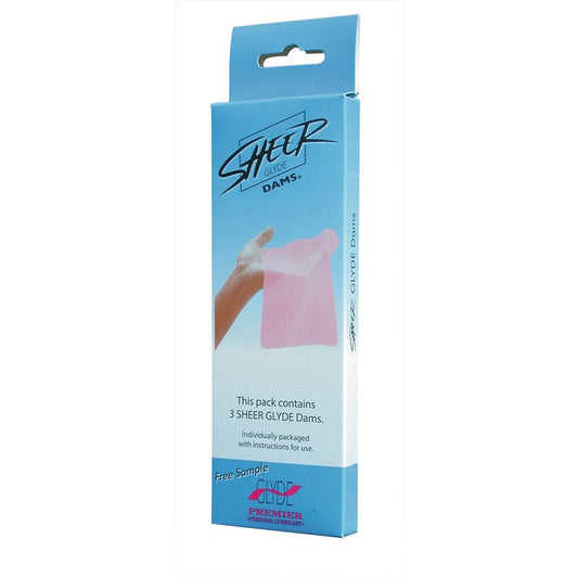 Oral Sheer Dam 3 Piece Mixed Flavours