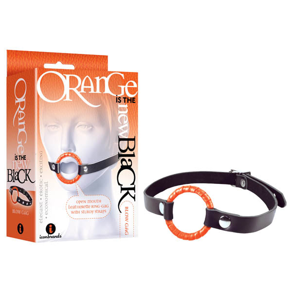 Orange Is The New Blow Gag Open Mouth Gag