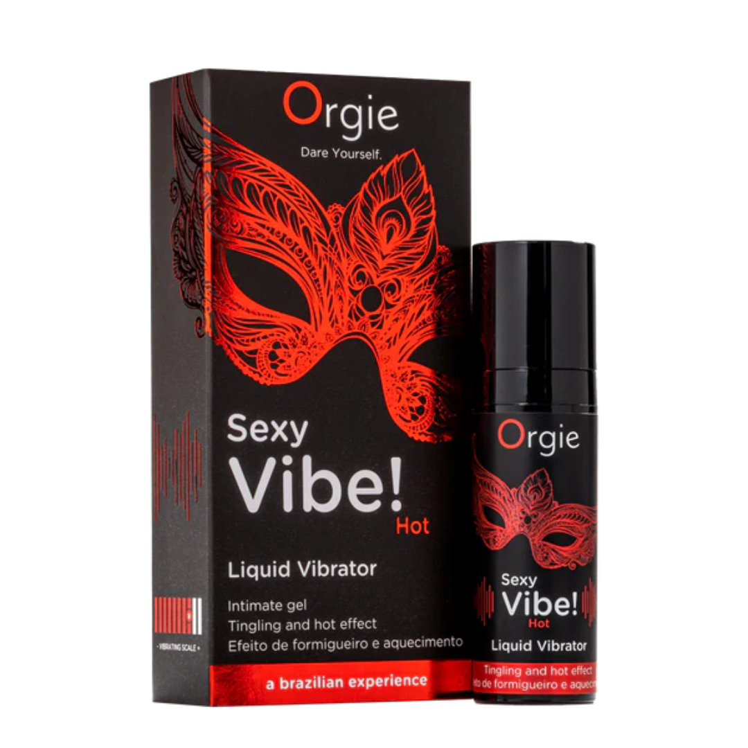 Orgie Sexy Vibe Hot Liquid (15 ml) – Intense Vibrator Gel