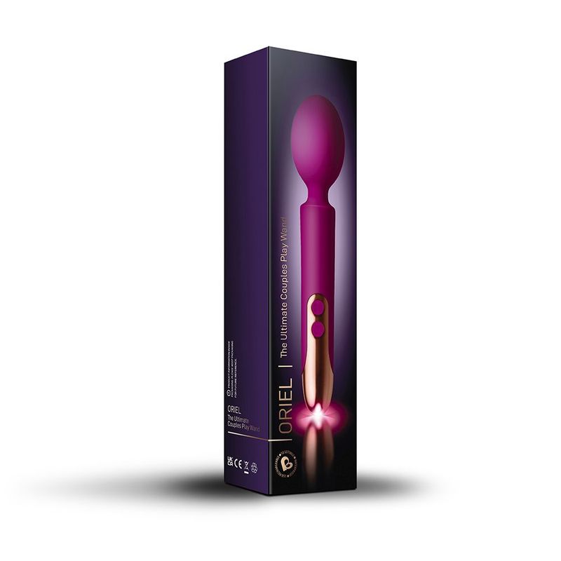 Oriel Fuchsia Wand Massager - Compact and Stylish Design