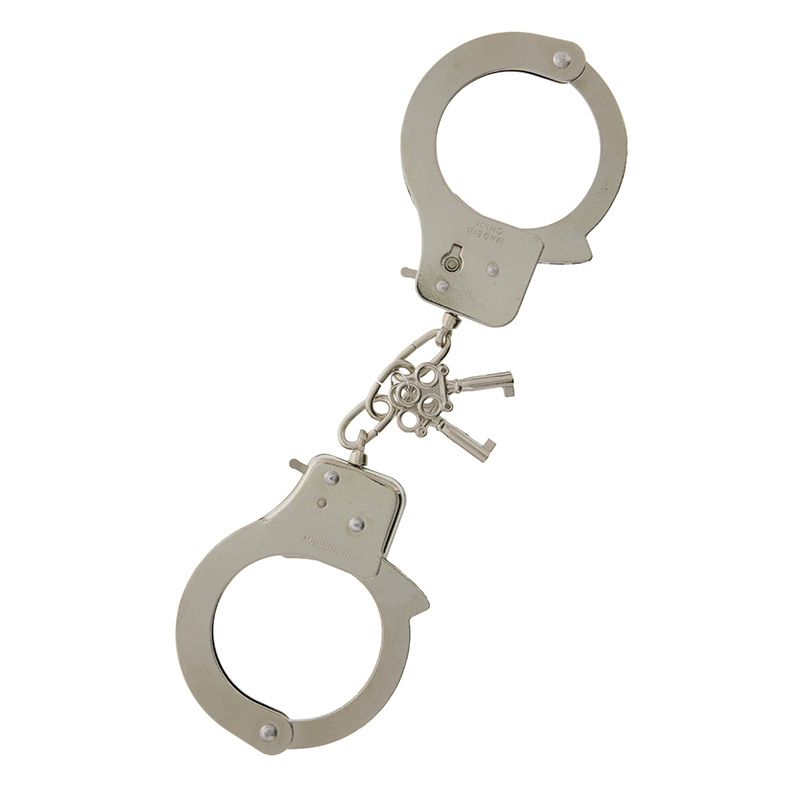 Metal Handcuffs – Sturdy Restraint Accessories with Quick-Release Mechanism