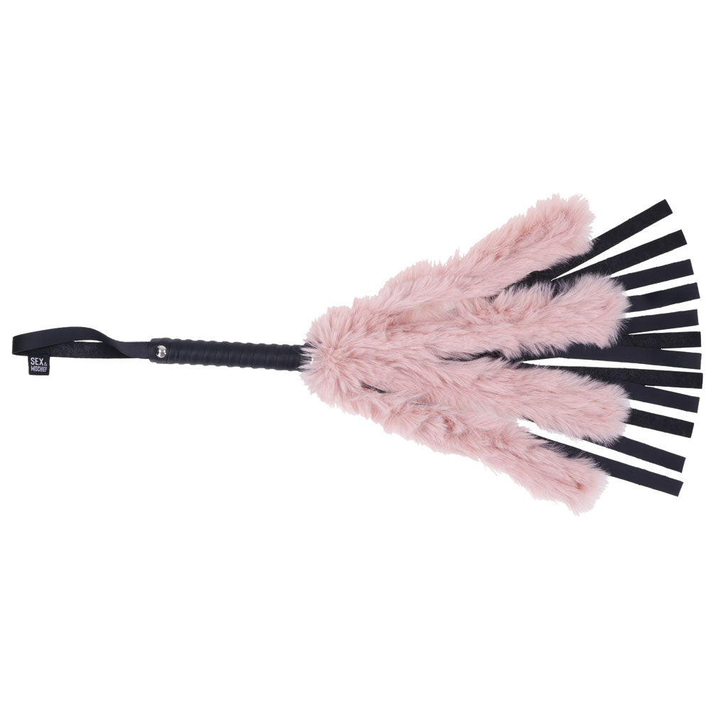 Sex & Mischief Brat Faux Fur Flogger 49.5 cm Long